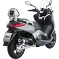 MIVV Urban Yamaha X-city 125 2008-16/x-max 125 2006-16 C.ya.0007.k Homologert Komplett Linjesystem