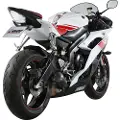 MIVV Mk3 Yamaha Yzf 600 R6 2006-16 Y.021.lm3b Homologert Slip On Lyddemper