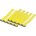 2Direct LogiLink - Kabelfestebånd - 30 cm - gul (en pakke 10)