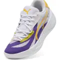 Puma All-Pro NITROâ¢ LA Basketball Shoes Unisex, Shoes, Violet/Pelé Yellow, 47