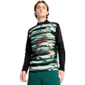 Puma Portugal Pre-match Quarter-Zip Top Men, Clothing, Black/White, S