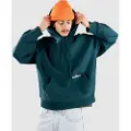 Carhartt WIP Label Script Hettegenser blå
