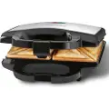 Clatronic ST 3778 - Sandwichmaskin - 750 W - svart/rustfritt stål