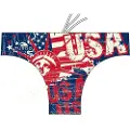 Turbo Usa Vintage Map 2013 Badetrusser