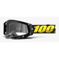 100% Goggles 100% RACECRAFT 2 ARBIS (Transparent Glass Anti-Fog, LT 88% -92% + 10 Skidding) (NEW)