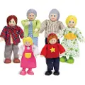 Hape Glad Kaukasisk Familiedukke