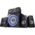 Trust GXT 658 TYTAN - Høyttalersystem - 5,1 kanaler - 90 watt (Total) - svart