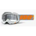 100% Goggles 100% ACCURI 2 SPEEDCO (Transparent Glass Anti-Fog, LT 88% -92%) (NEW)