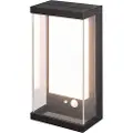 V-TAC 23032 VT-1193-B Solcelle-udendørs vægbelysning med bevægelsessensor LED (RGB) 1 W Sort