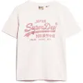 Superdry Metallic Vl Relaxed Kortarmet T-skjorte