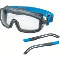 Uvex i-guard+kit, Sikkerhetsbriller, Alle kjønn, Blå, Grå, Gjennomsiktig, Polykarbonat (PC), Polykarbonat