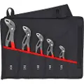 Knipex Cobra - Tongue and groove pliers set - 5 deler - inn folding bag