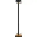 Unilux 400140805, Universell, Sort, Bamboo, Metall, 44,6 W, LED, 1 ampuller