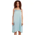Urban Classics Viscose Satin Slip Ermeløs Midikjole