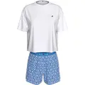 Tommy Hilfiger Uw0uw05760 Kort Ermet Pysjamas