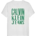 Calvin Klein Jeans Slogan Graphic Kortarmet T-skjorte