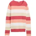 Tom Tailor Knit Structured Striped Genser