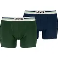 Levi's Placed Sprtswr Logo Org Boxers 2 Enheter