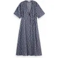 Scotch & Soda 179582 Kortermet Midi-kjole