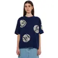 Scotch & Soda Bati Baseball Loose Fit Kortarmet T-skjorte