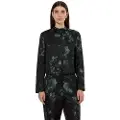 Scotch & Soda Floral Cropped Blazer