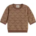 Scotch & Soda Monogram Cropped Genser