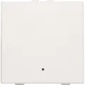 Niko 1-tryk med LED og komfort sensorer til NHC, white
