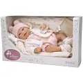 Munecas Arias Elba Babydukke Med Teppe 45 Cm