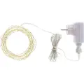 Sirius Kiki Lyskæde 300 LED - Klar/Sølv - 3+4 meter