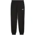 Puma ESS Small No. 1 Logo Comfort High-Waist Sweatpants Women, Clothing, Black, L