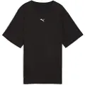 Puma ESS Relaxed Tee Women, Clothing, Black, M