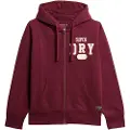 Superdry Vintage Athletic Genser Med Hel Glidelås