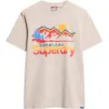 Superdry Cl Great Outdoors Graphic Kortarmet T-skjorte