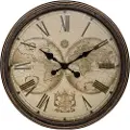 Atmosphera Vintage World Veggklokke