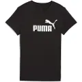 Puma ESS No. 1 Logo Tee Women, Clothing, Black, L