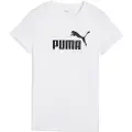 Puma ESS No. 1 Logo Tee Women, Clothing, White, L