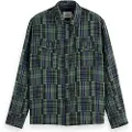 Scotch & Soda 179868 Relaxed Fit Skjorte Med Lange Ermer