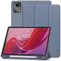 Tech-Protect Lenovo Tab M11 Tech-Protect SmartCase Pen Tri-Fold Folio-deksel - Lavendel