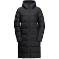 Jack Wolfskin Frozen Palace, Dunjakke, Dame, Black