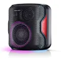 Sharp PS-921(BK) - Selskapshøyttaler - for bærbar bruk - 2,1 kanaler - trådløs - Bluetooth - 65 watt - svart