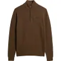 Superdry Essential Embroidered Genser Med Halv Glidelås