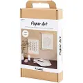 Adlibris DIY Kit Papirkunst, Papir til oppheng, off white, 1 pk.