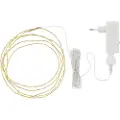 Sirius Home Sirius Kiki Lyskæde 155 LED - Klar/Guld - 2+3 meter