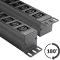 Adam hall 19 IEC Power Strip with 10 Connectors 1U