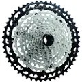 Shimano CS-M8100-12, Kassett, Fjellsykkel, Sort, Rustfritt stål