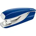 Leitz - Stiftemaskin - 40 ark / 4 mm - 24/6, 26/6, 24/8 - plast, metall - blå