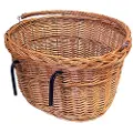 Basil Denver, Foran/bak, Sykkelkurv, Rattan (vifte), Tre, 5 kg, CE