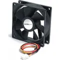 StarTech.com 60x20mm Replacement Ball Bearing Computer Case Fan w/ TX3 Connector - Kabinettvifte - 60mm - Svart