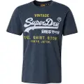 Superdry Vl Heritage Relaxed Kortarmet T-skjorte