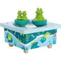 Trousselier Music Box Dancing Frogs